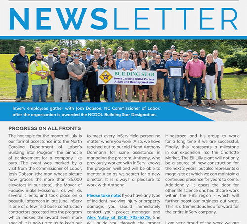 July 2022 Newsletter